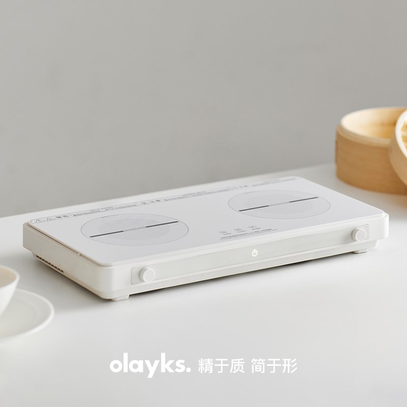 olayaks立时IH双灶电磁炉大功率多功能火锅炒菜一体