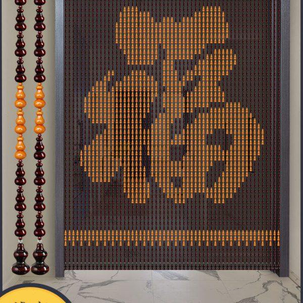 福字帘可定制字体珠帘门帘隔断帘客厅玄关挂帘装饰屏风网红遮挡帘