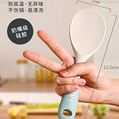 硅胶盛饭勺子不粘米饭铲子家用高档精致打饭勺电饭煲专用厨具锅铲