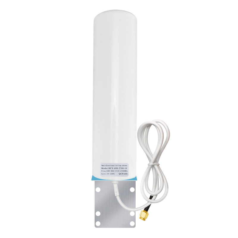 4G LTE高增益全向炮筒天线室外防水路由器手机讯号增强放大接收器