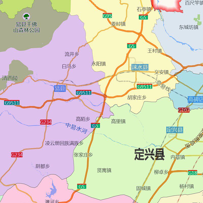 地图无折痕贴图1.1m现货行政加交通双面覆膜可写可擦拭防水高清