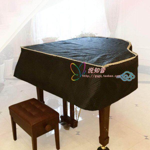 仿皮压棉三角钢琴罩 防水布三角琴防尘套 PU皮防尘罩 防水