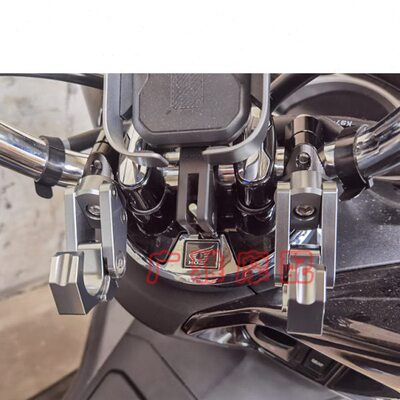 适用大阳摩托ADV150 V锐125/150T改装龙头车把置物挂钩 铝合金