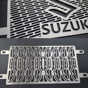 不锈钢水箱防护网护罩改装 DL250 水箱护网 GW250改装 配件 GSX250R