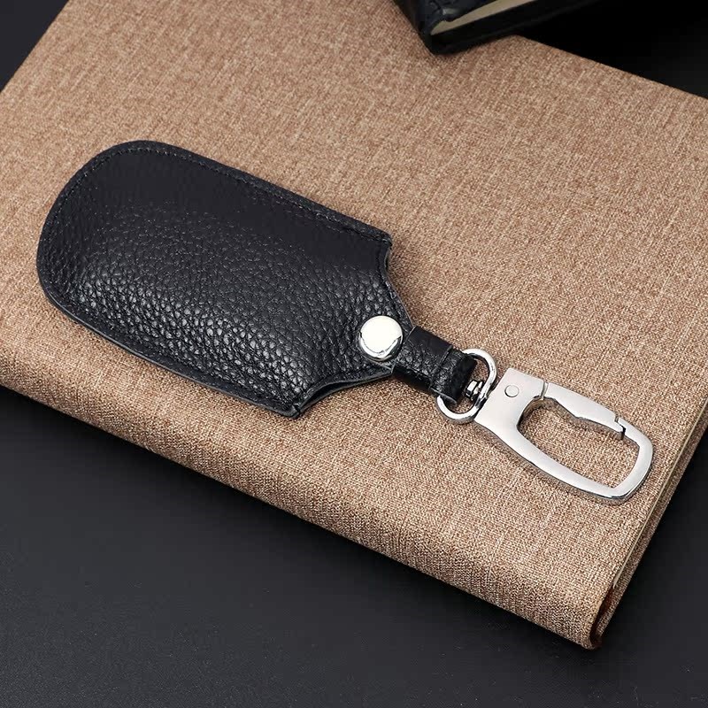 牛皮汽车遥控器保护套真皮通用款车用钥匙包款新潮镜窗款时尚小巧