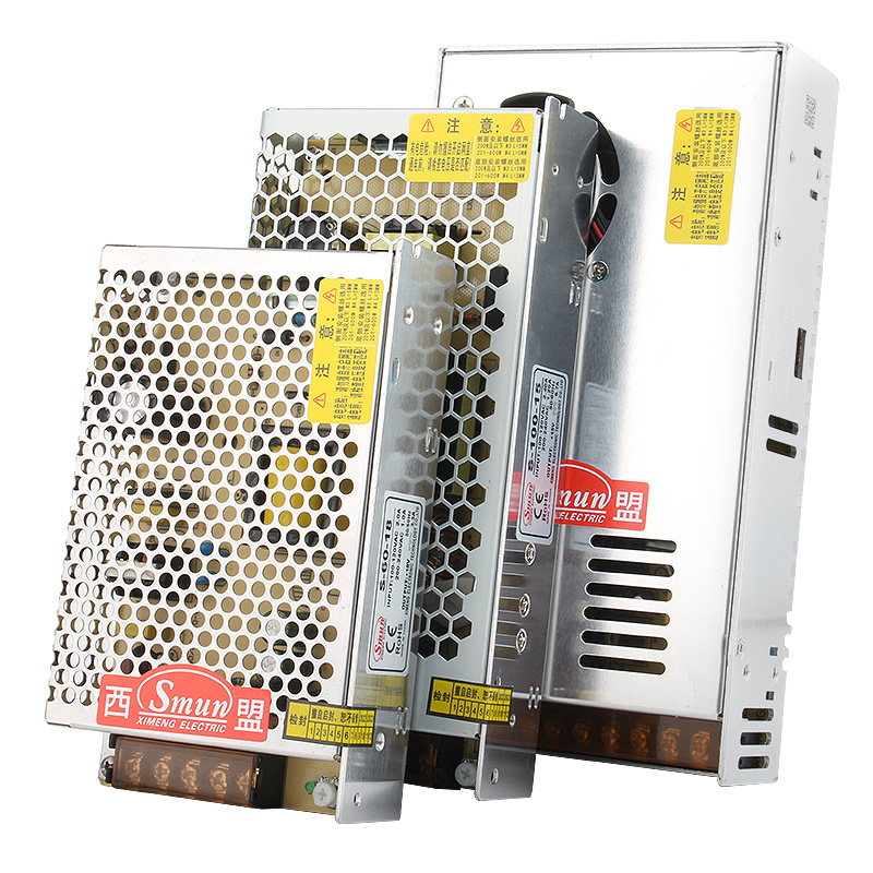 西盟220转24V开关电源12V监控S-120/150/200/350W变压器DC5V直流