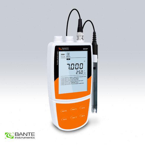 上海般特 Bante903P-CN/UK多参数水质分析仪便携式pH计/溶解氧仪