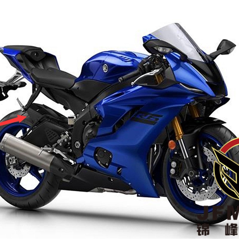适用雅马哈YZF600 R6 17-23年 后沙板 后挡泥板 后挡泥瓦 外壳
