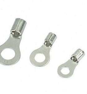 冷压接线端子 圆形裸端头 接线端头 OT铜鼻 OT 16-10 500只 黄铜