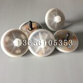 隔膜泵配件气动隔膜泵QBK 65工程塑料隔膜片压板 QBY