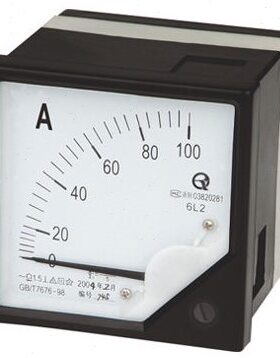 6C2配电柜面板式指针机械表头6L2-450v交流电压表安培电流检测仪
