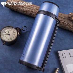 万象Q39保温壶大容量316不锈钢保温水壶车载户外旅行暖水壶2.0L