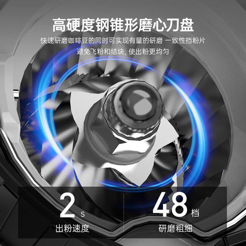 SCHNEIDER法国施耐德磨豆机电动磨咖啡豆家用迷你可携式咖啡豆磨