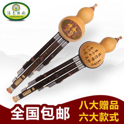 滇南丝韵 云南紫竹葫芦丝学生儿童初学入门C调降B调ADGF调初学者