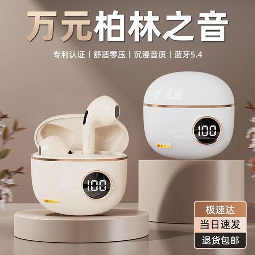 【柏林之声】蓝牙耳机2024新款超长续航运动跑步降噪高音质入耳式
