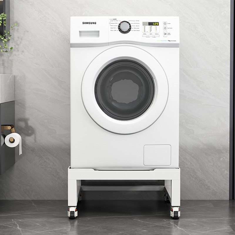 小天鹅海尔滚筒洗衣机底座架可移动带轮加高置物架烘干洗碗机通用