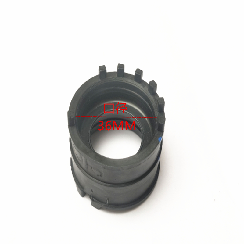 摩托车配件适用于国4电喷125/150发动机节气门橡胶接头链接直通管