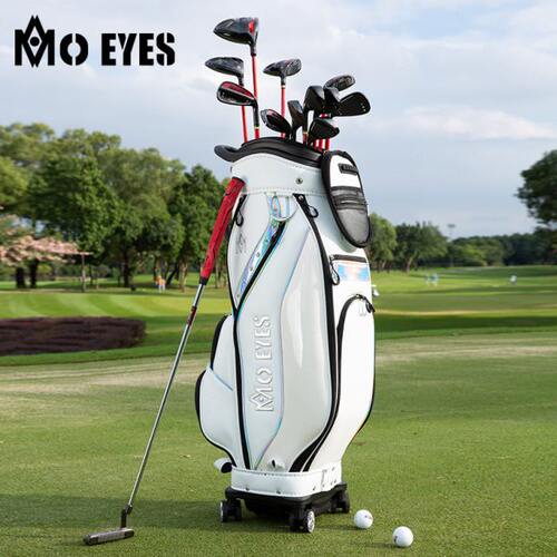 MO EYES魔眼 高尔夫球包 女士伸缩标准包 四轮平推硬壳航空托运包
