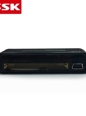 机器人SCRM025 金属读卡器 多功能TF 手机micro SD卡 CF读卡器