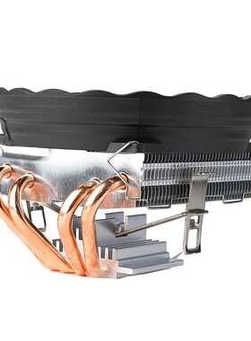 跨境4铜管电脑散热寒霜300CPU风扇 彩色发光静音通用CPU散热器