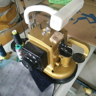 电脑裘皮机GP4裘皮机裘皮拉帮缝纫机零件加工电脑直驱双线裘皮机