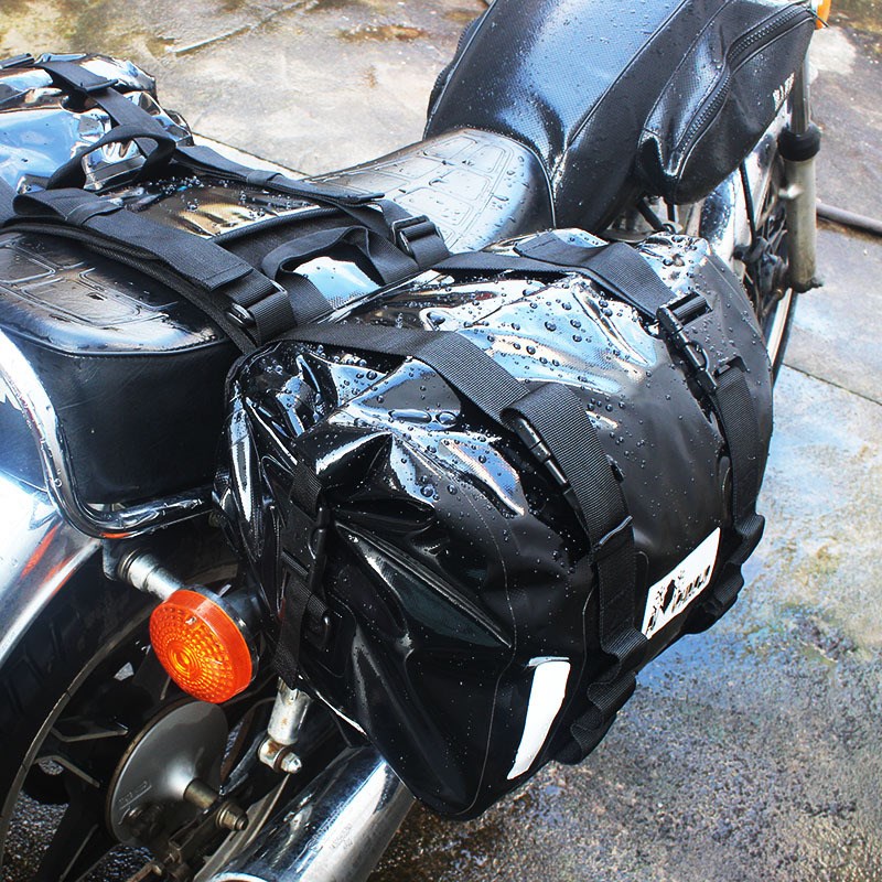 防水摩托车边包 闪300奔达灰石金吉拉CM300/500挂包力帆V16头盔包