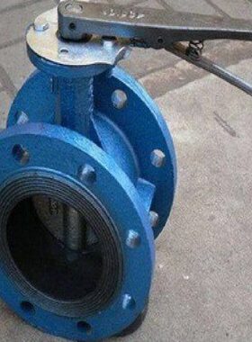 D41F法兰式手柄蝶阀