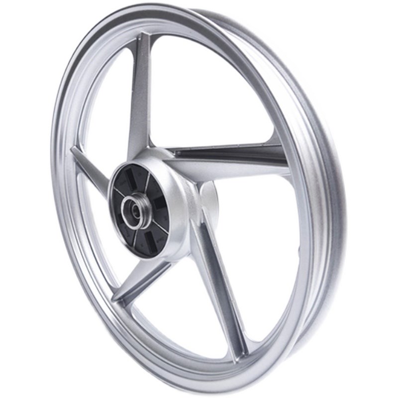 适配FXD/WY125小富先达JD100捷达 前后铝轮钢圈轮毂摩托车配件