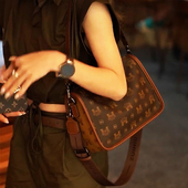 轻奢品牌四季 醉牛包包女式 2025新款 通用百搭高端超火单肩斜挎包