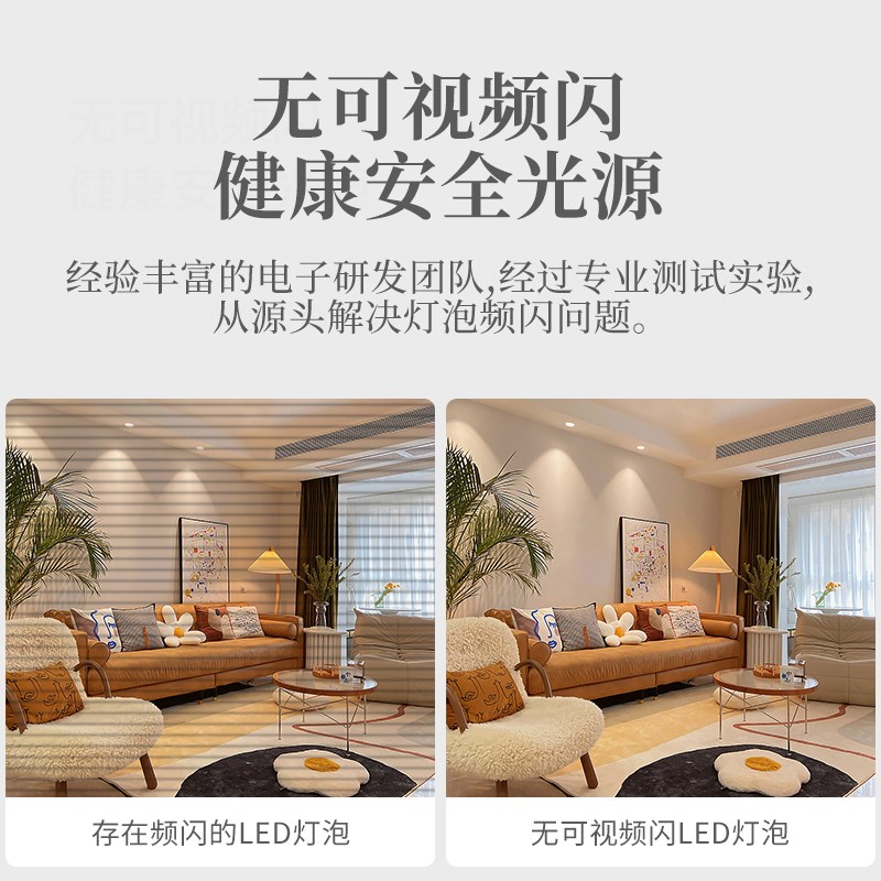 led灯泡e27e14螺口玉米灯超亮吊灯光源蜡烛泡三色变光家用节能灯