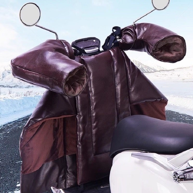 适用铃木UY踏板125摩托车挡风被小海豚UU丽至UZ110加厚防水防风罩