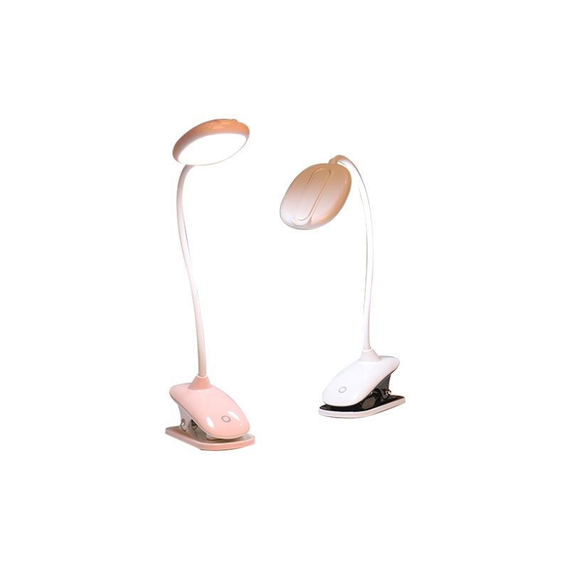 折叠夹板创意卡通充电式led台灯大学生宿舍可调光护眼迷你床头灯