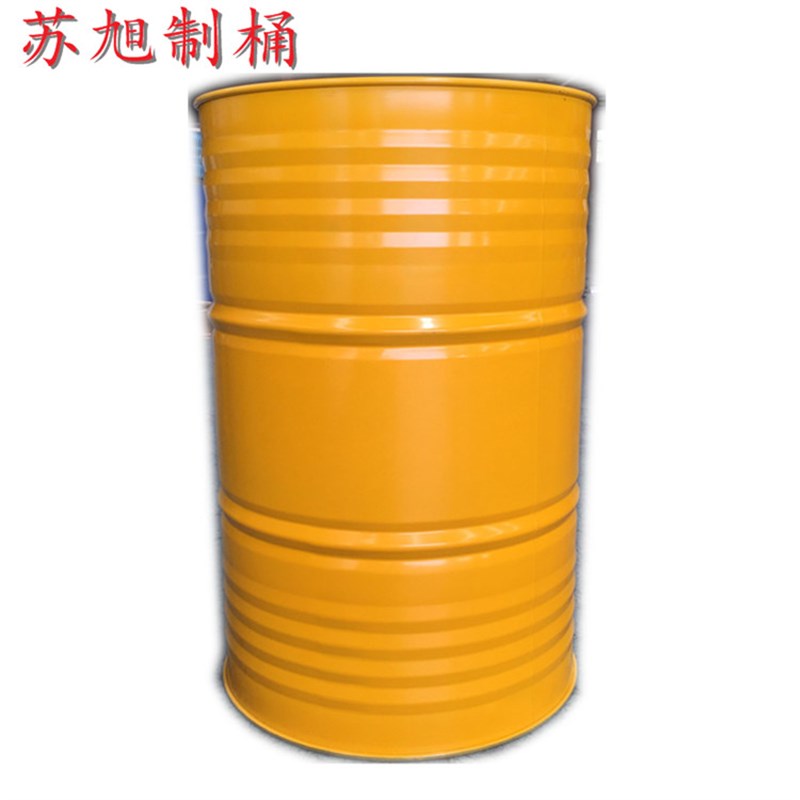 油桶200升闭口圆形水桶汽油桶大铁皮桶装饰烤漆圆形钢桶化工桶
