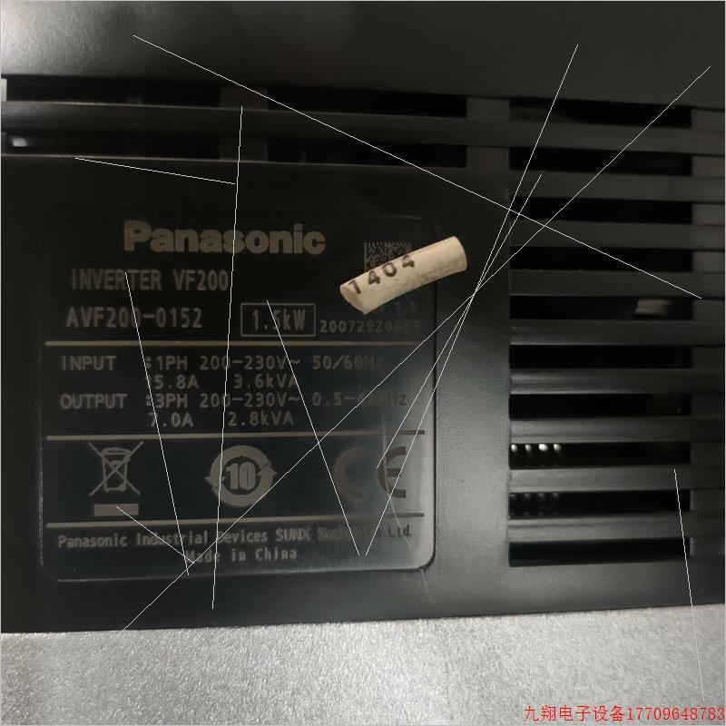 拍前询价:(议价)变频器AVF200-0152     1.5KW