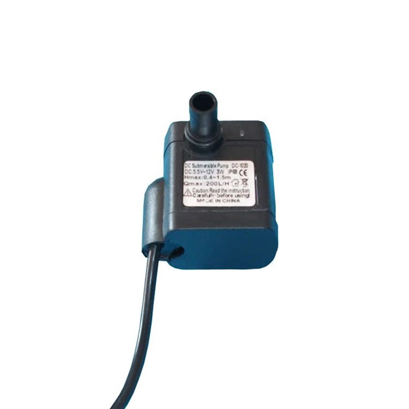 鱼缸直流12V潜水泵12V3W水循环小型水泵 微型水泵 BQ1203扬程0.5m