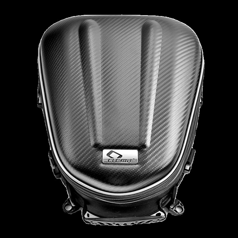 摩托车踏板车硬壳后座包尾包骑士摩旅双肩背包防水可扩展送防盗锁