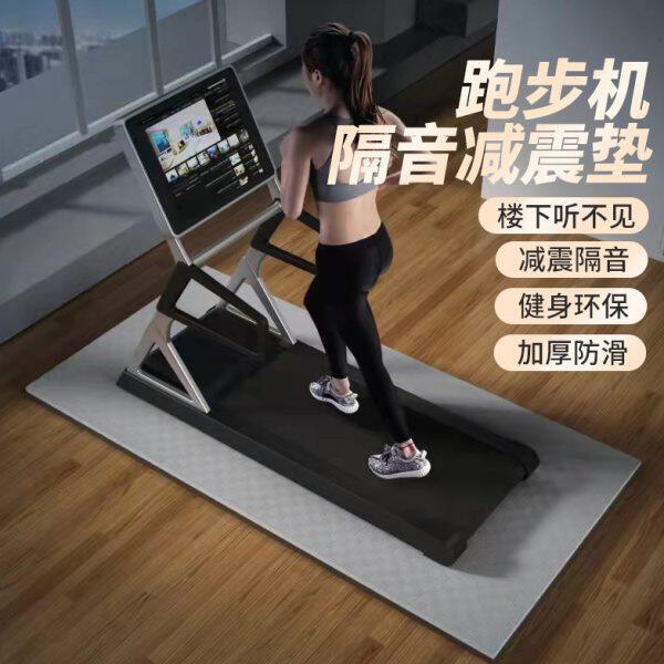跑步机垫子隔音减震垫加厚防震垫专用楼层动感单车地垫静音防滑垫
