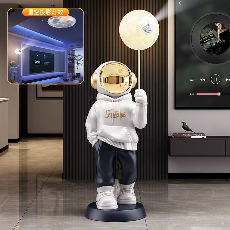 太空人宇航员大摆件客厅落地家居装饰品电视柜沙发旁边K歌音响