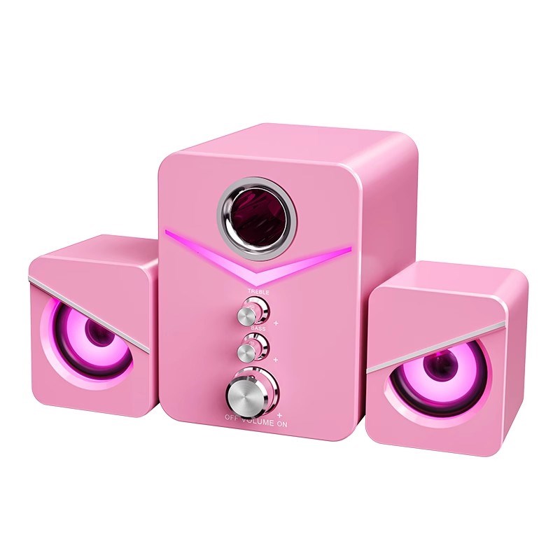 电脑音响低音炮2.1台式家用小型音箱手机笔记本通用有线桌面喇叭