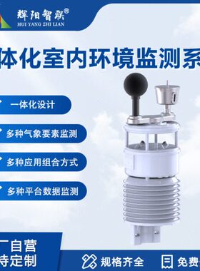 热指数仪WBGT黑球湿球温度传感器一体室内舒适度仪温度计辉阳智联