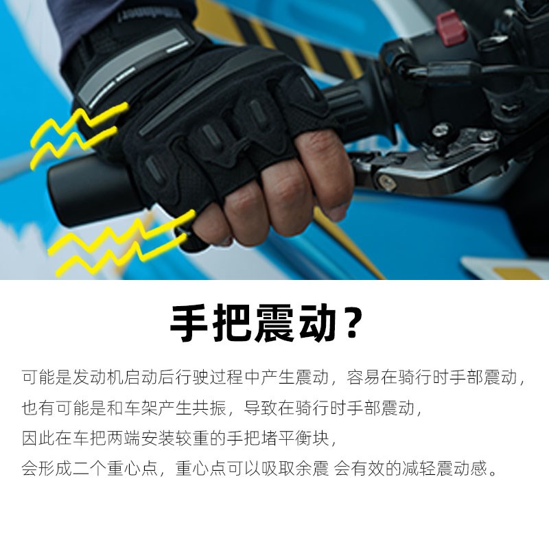 适用雅马哈YZF-R1 R3/6/15/25 MT03/07/09改装手把堵头车把塞端子