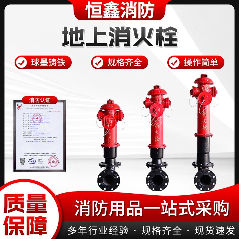 地上式消火栓室外消防栓地上栓SS100/65-1.6SS150室外地上取水栓
