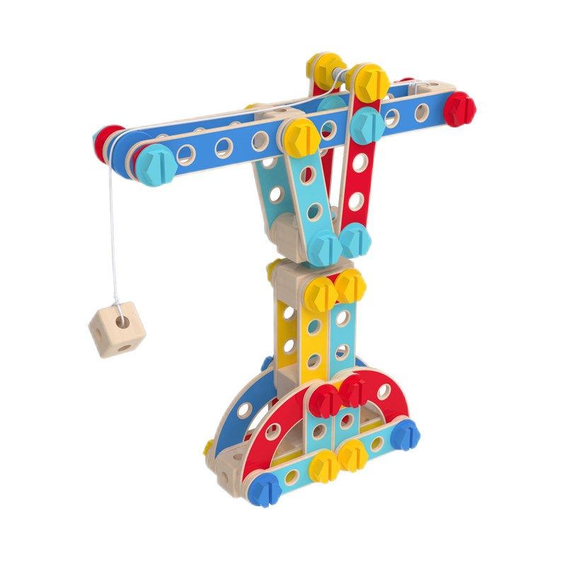 螺母拆装玩具男孩木质百变木匠工具盒自主装拆3-8岁儿童玩具礼物,玩具/童车/益智/积木/模型,螺母拆装/组合玩具,淘宝优惠券,粉丝福利购,淘宝优惠卷