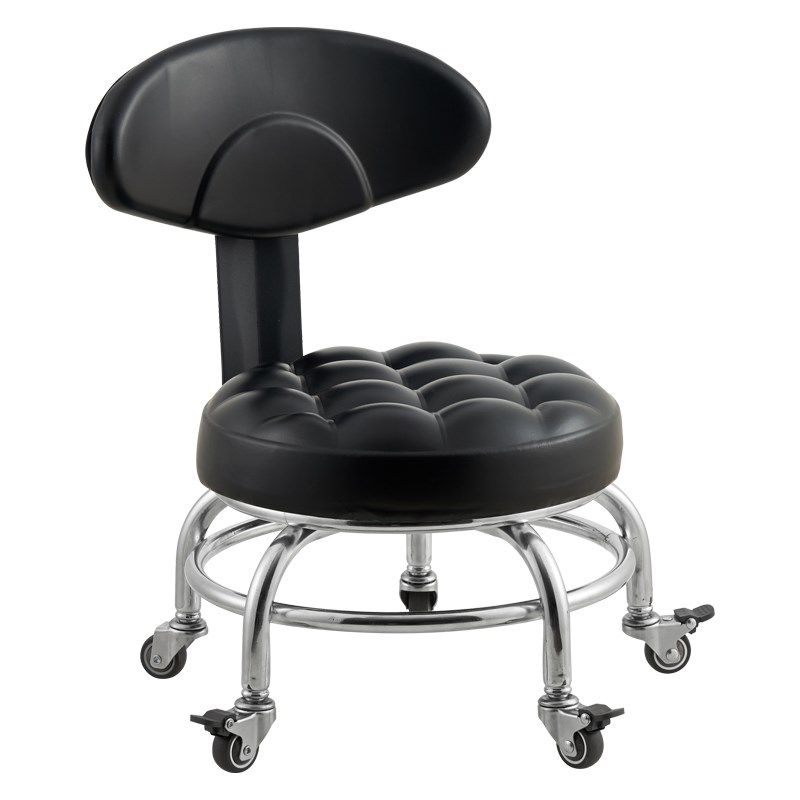 移动凳子椅子万能轮凳子滑轮成人凳子椅子与制动换蹄凳足疗凳幼儿