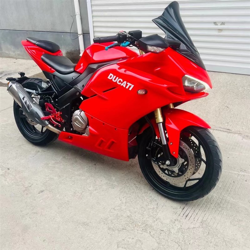 蛟龙400CC双缸水冷重机车杜卡迪二手跑车小忍者彷赛250燃油机车