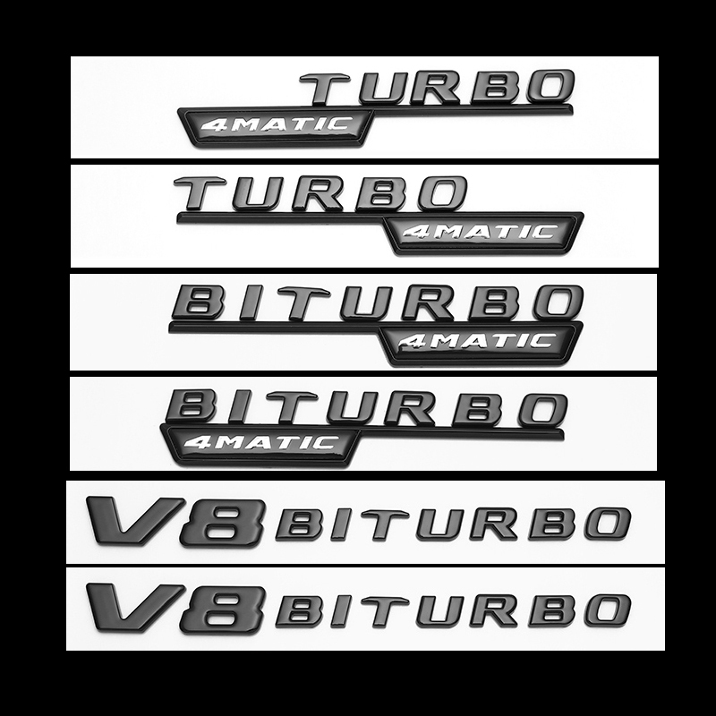 奔驰GLCAMG叶子板侧标GLE63四驱V8BITURBOAMG翼子板贴改装升级黑 - 封面