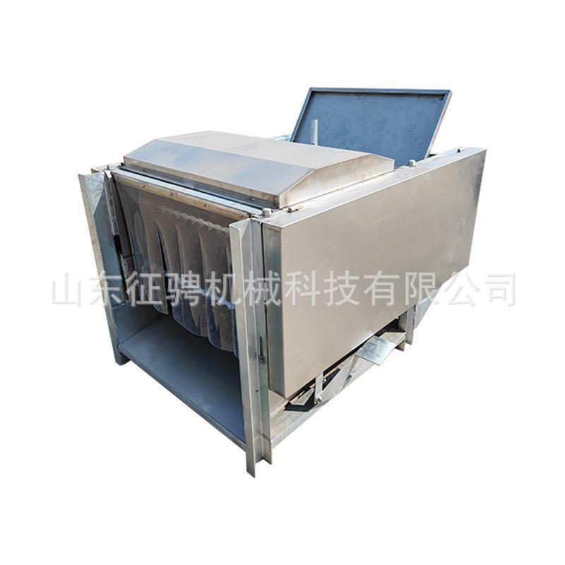 现货商用全自动家禽七轴脱毛机鸡鸭鹅滚筒打毛拔毛家禽屠宰设备