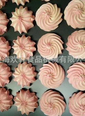 PLC曲奇机400曲奇机多功能曲奇饼干机欢轩触摸屏曲奇机自动