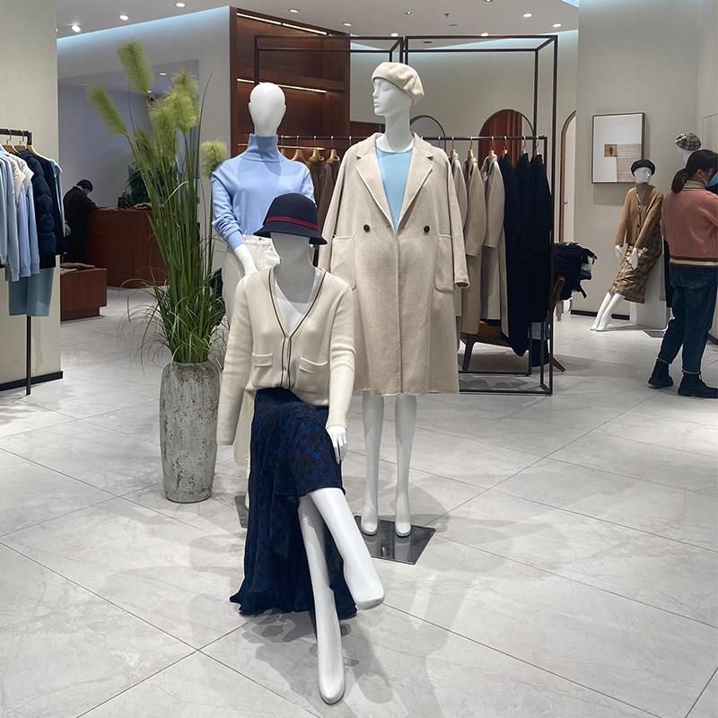 服装店模特道具女全身高档女装展示假人偶橱窗模特架子人体展示架