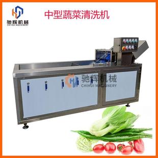 广东食品机械中型气泡臭氧清洗机自动出料多功能蔬菜清洗洗泥机